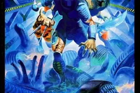 Alien vs. Predator Capcom arcade promotional art