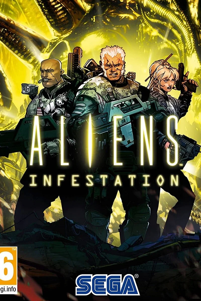 Aliens: Infestation Nintendo DS cover art