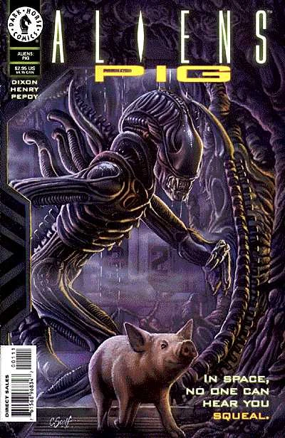 Aliens: Pig comic cover