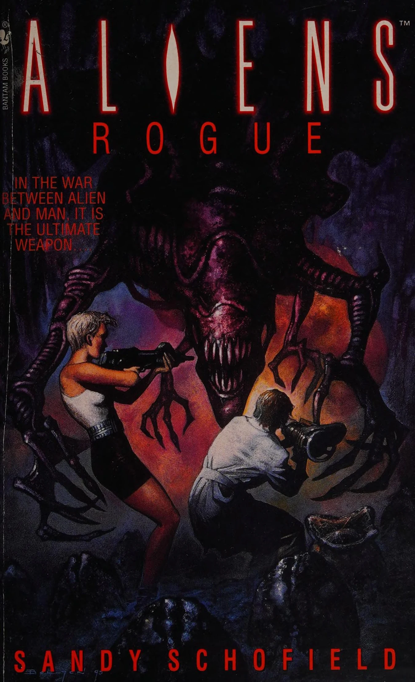 Aliens: Rogue novel cover