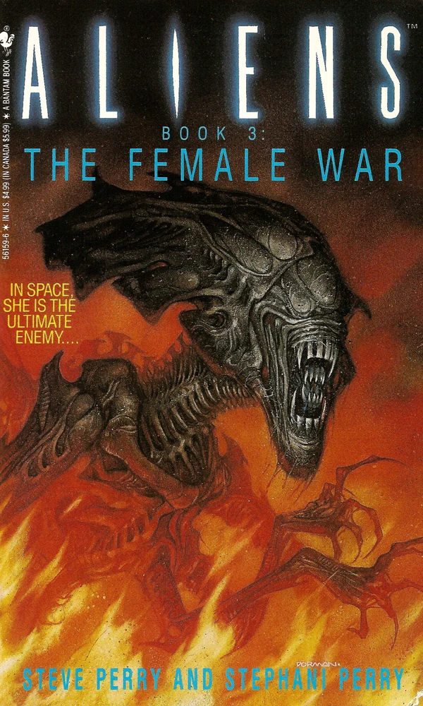 Aliens: The Female War novel cover