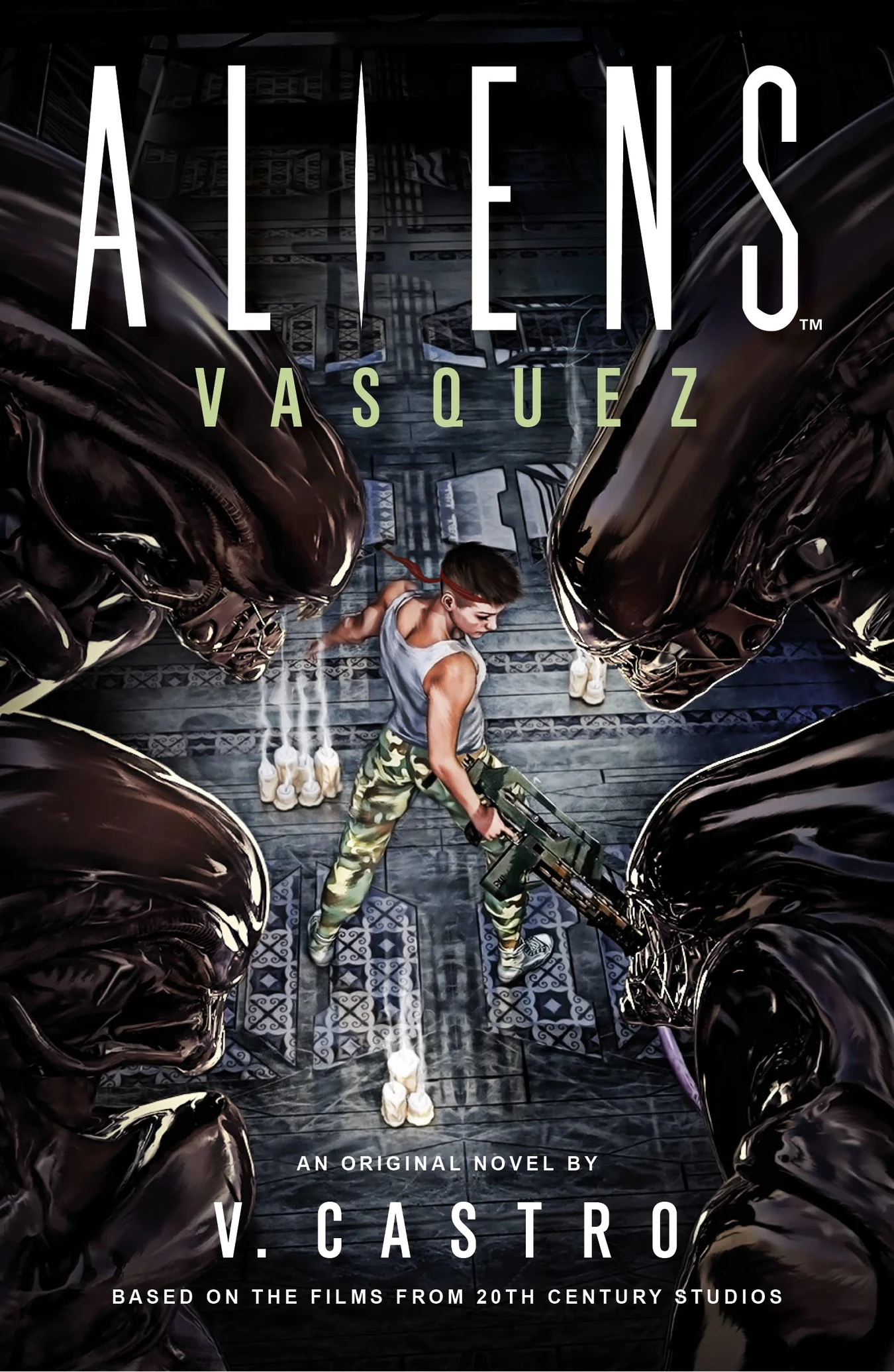 Aliens: Vasquez novel cover