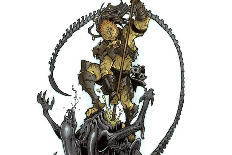 Aliens vs. Predator: Deadspace comic cover