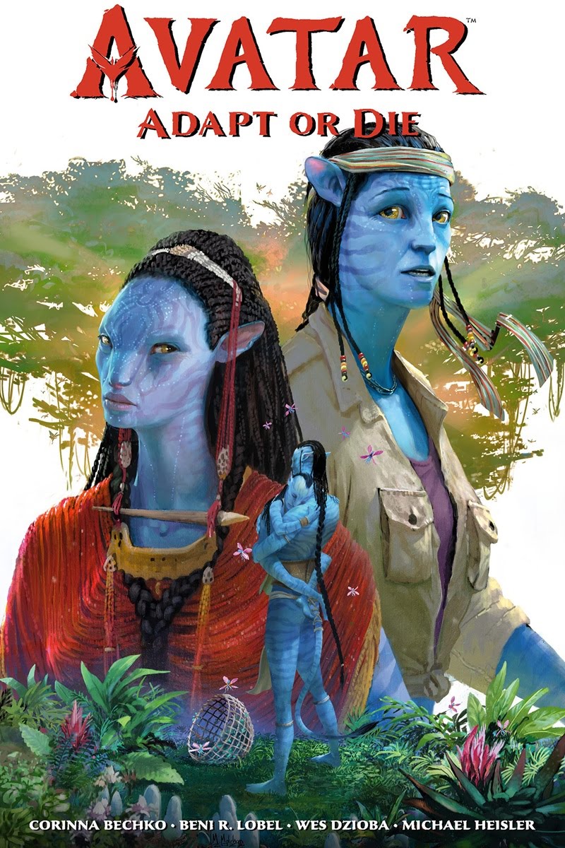 Avatar Adapt Or Die comic cover