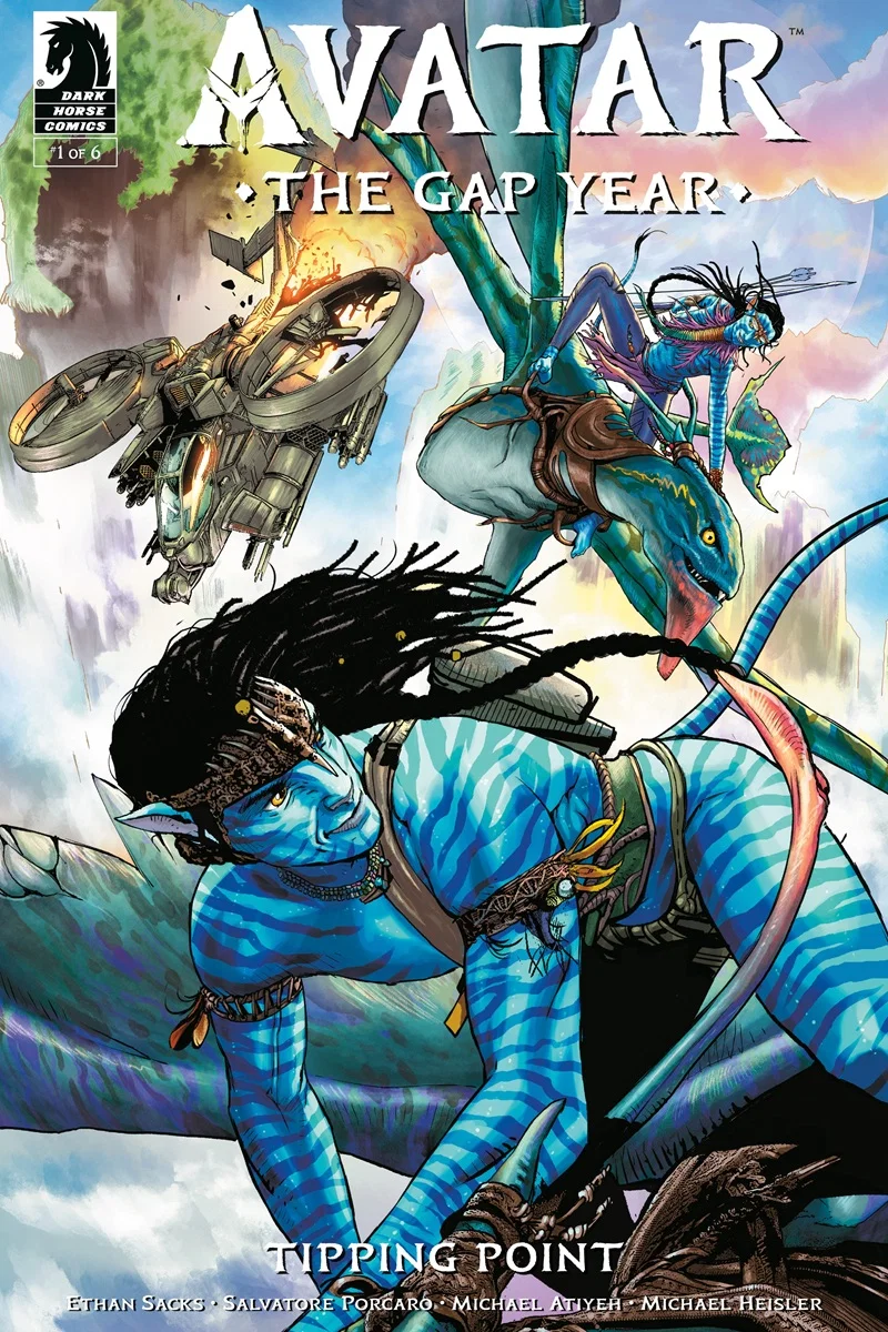 Avatar The Gap Year Tipping Point comic cover