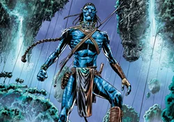 Avatar Frontiers of Pandora So'lek's Journey comic cover
