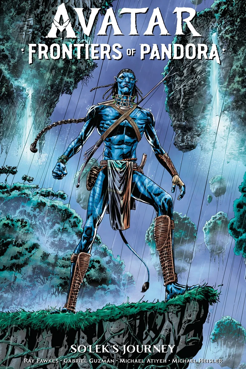Avatar Frontiers of Pandora So'lek's Journey comic cover