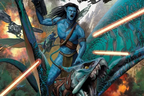 Avatar The High Ground graphic novel cover