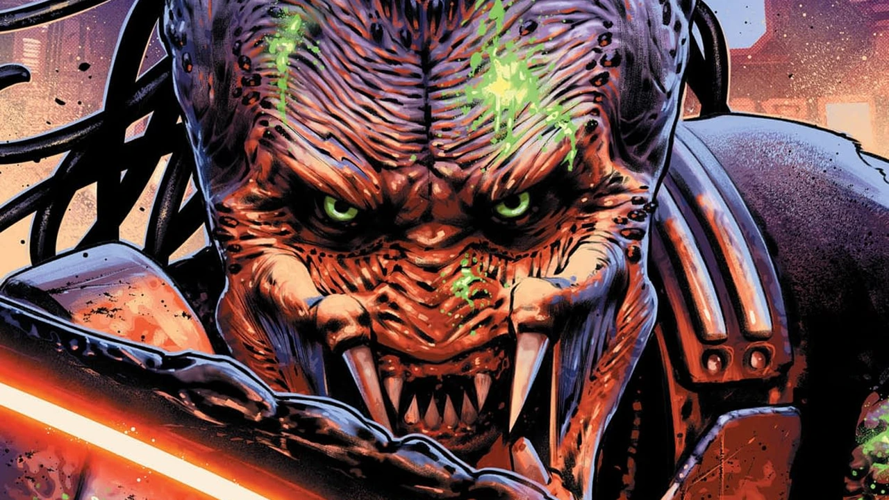 Dek and Kwei from the Predator: Badlands prequel comic by Marvel