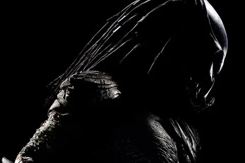 Predator silhouette with wrist blade used for Predators: Beating the Bullet