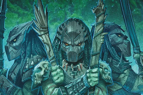 Predator: Hunters Dark Horse comic variant cover art