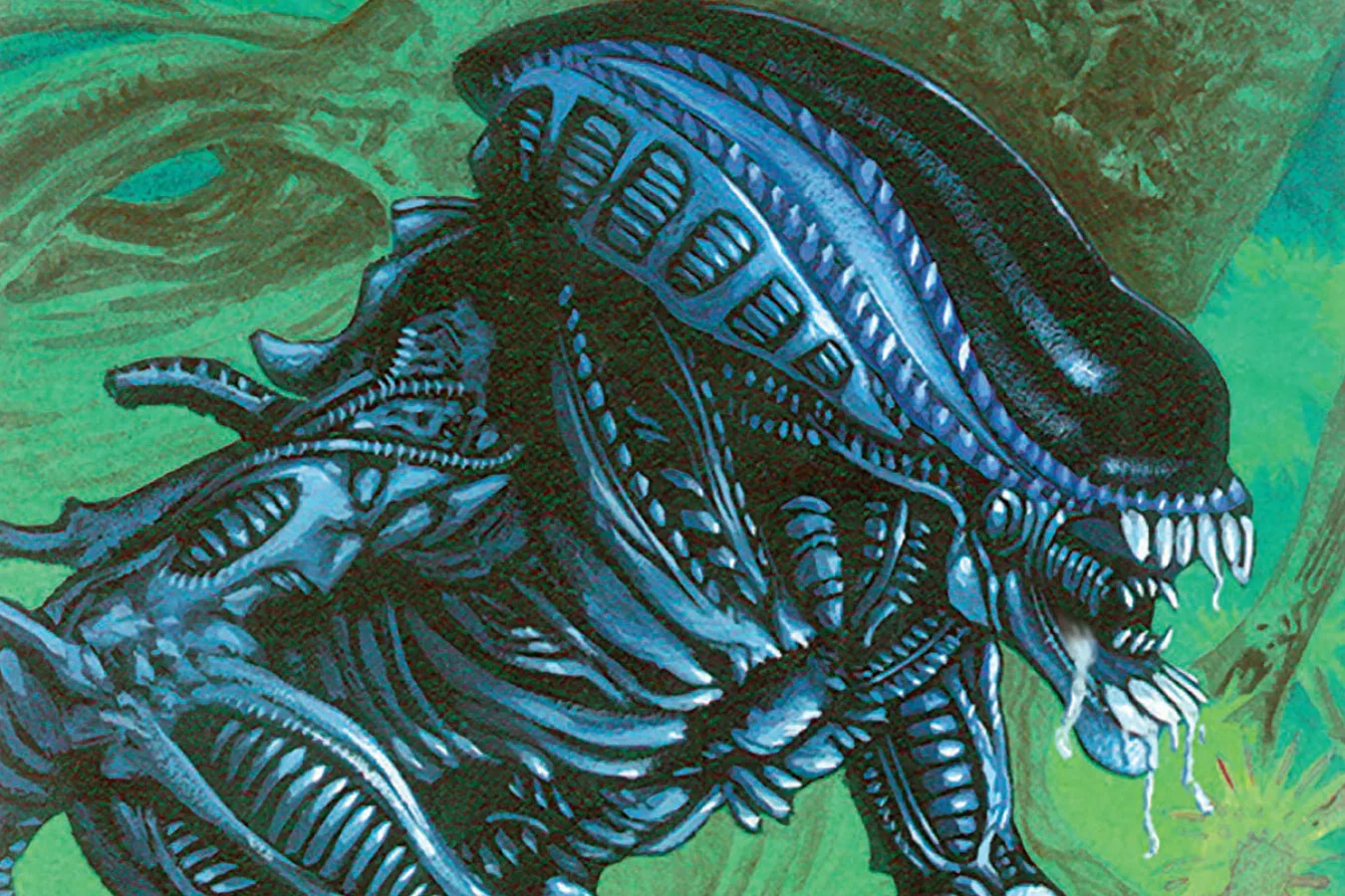 The Gorilla Alien Kenner action figure from Aliens Jungle Attack