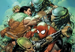 Predator vs. Spider-Man comic cover