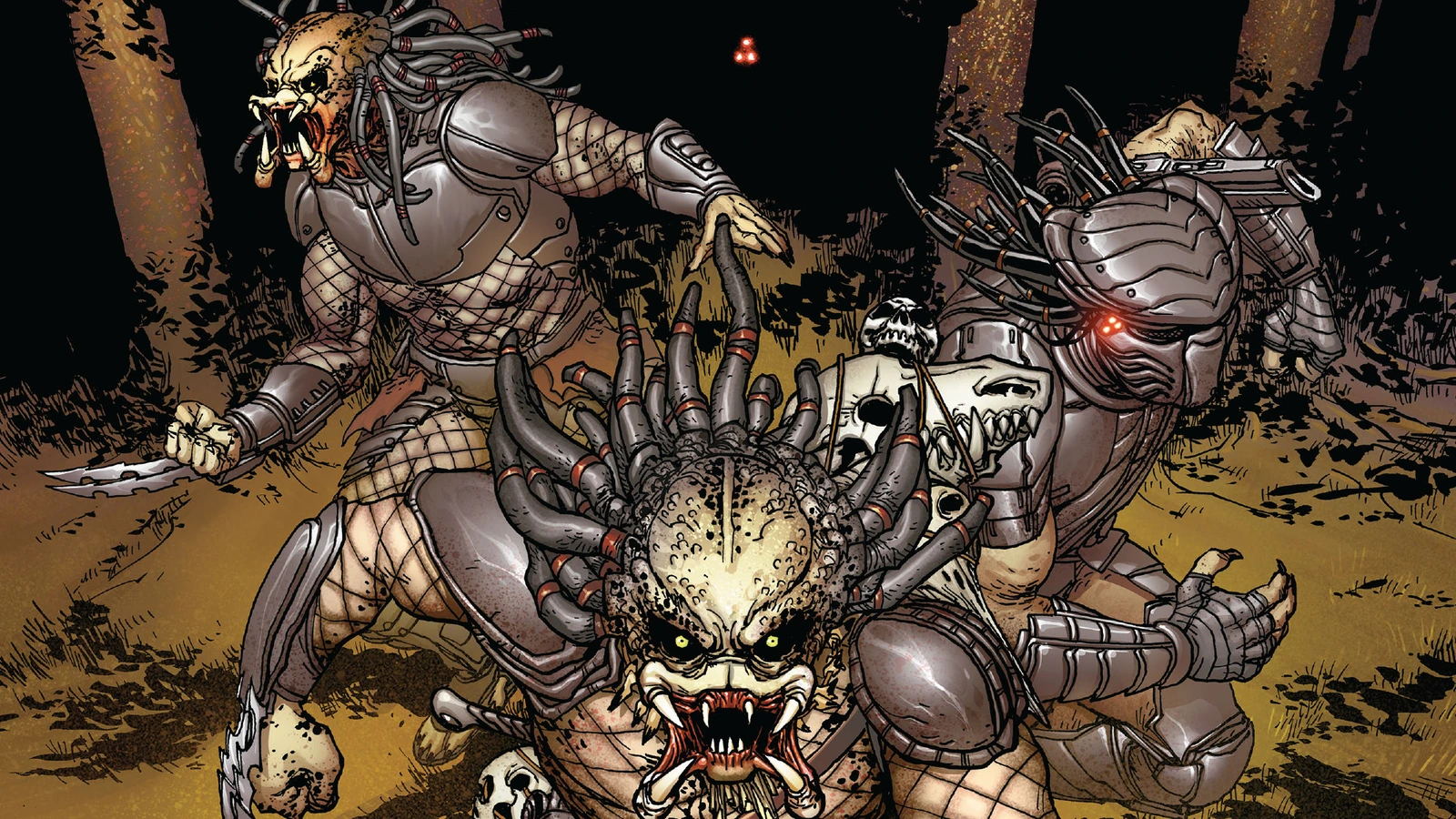 Predator: The Preserve Marvel comic cover art