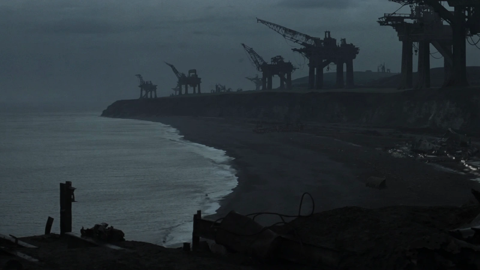 The bleak coastline of Fiorina Fury 161 from Alien 3