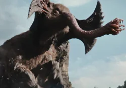 The Bone Bison from Predator: Badlands