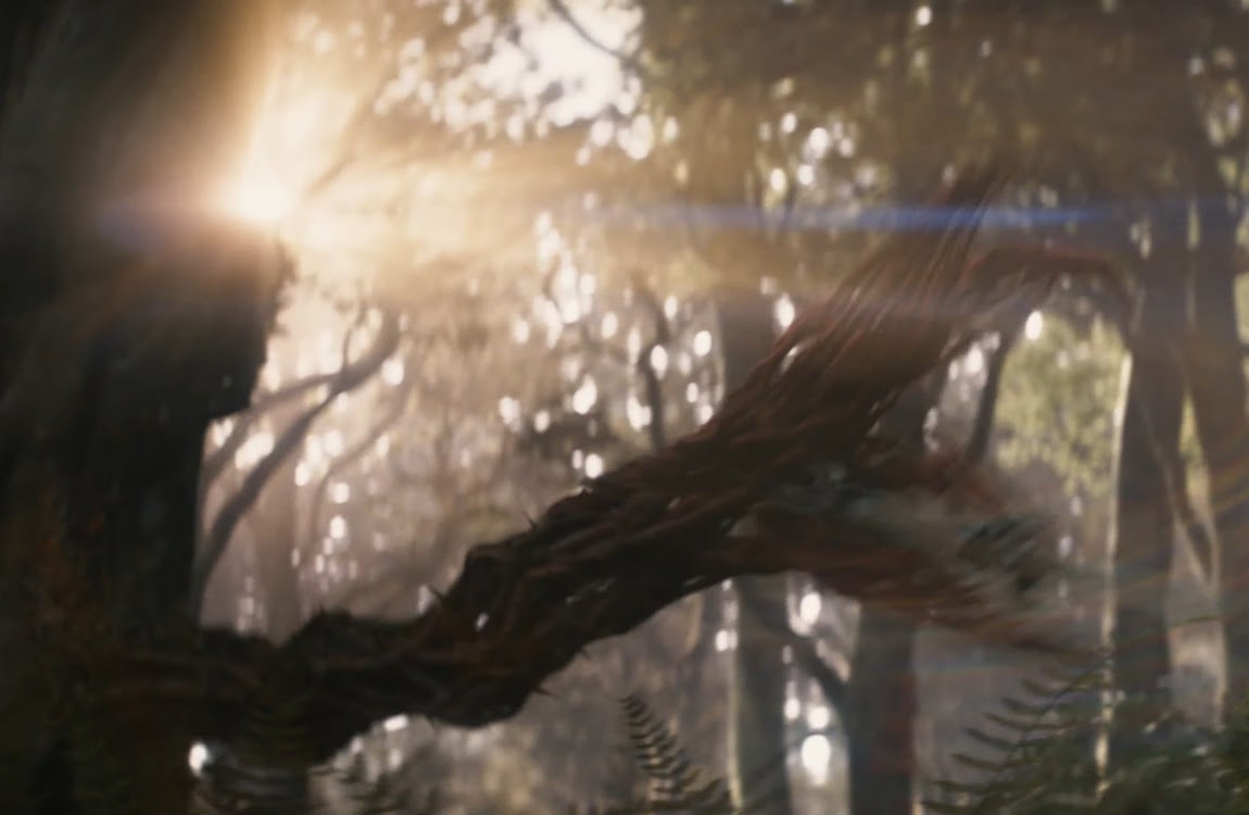 A vine creature in the jungles of Genna