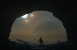 A Cave in Predator: Badlands, possibly on Genna or Yautja Prime