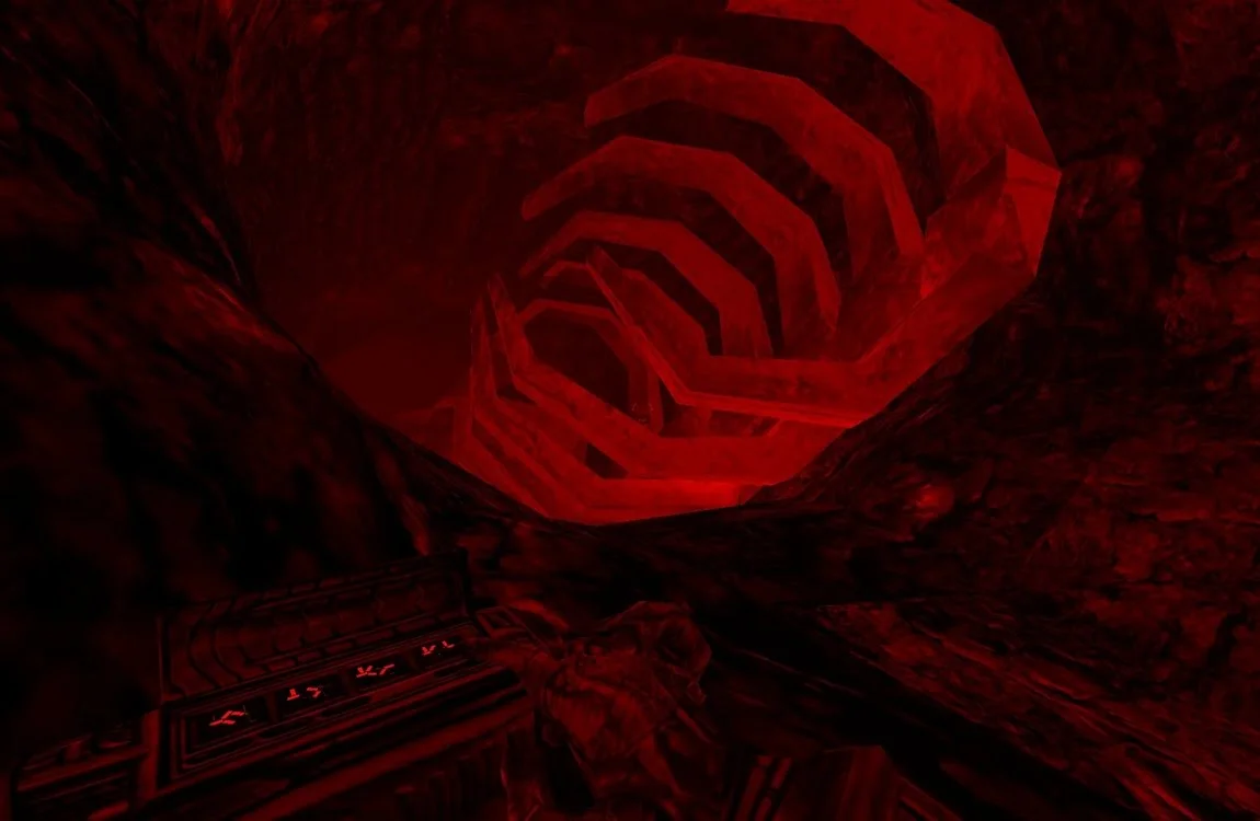 Giant worm bones on LV-1201 from Aliens vs. Predator 2