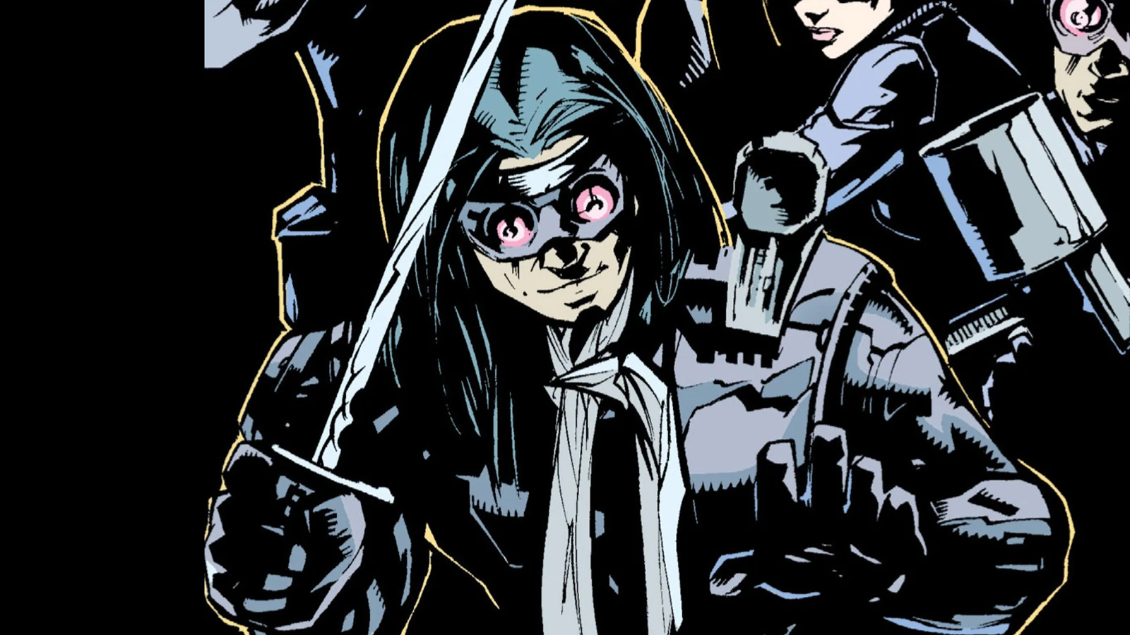 Gideon Suhn Lee, the long-haired Tokyo techno-baron from Aliens vs. Predator: Eternal