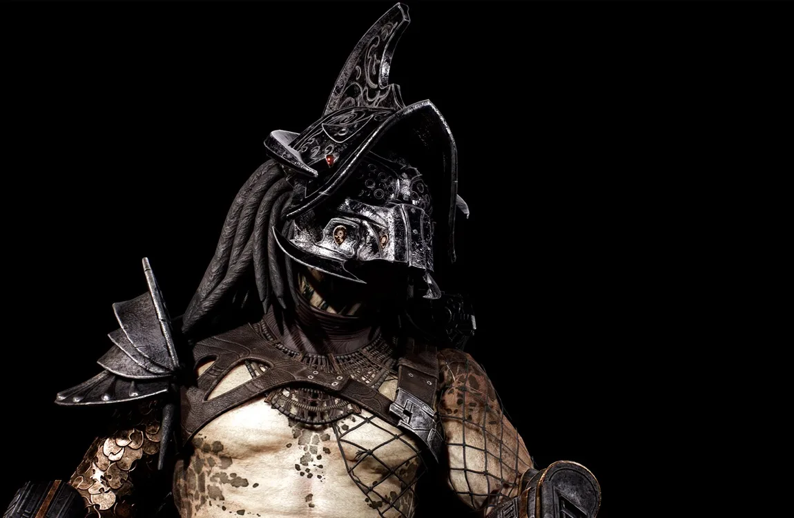 A closeup of the Gladiator Predator