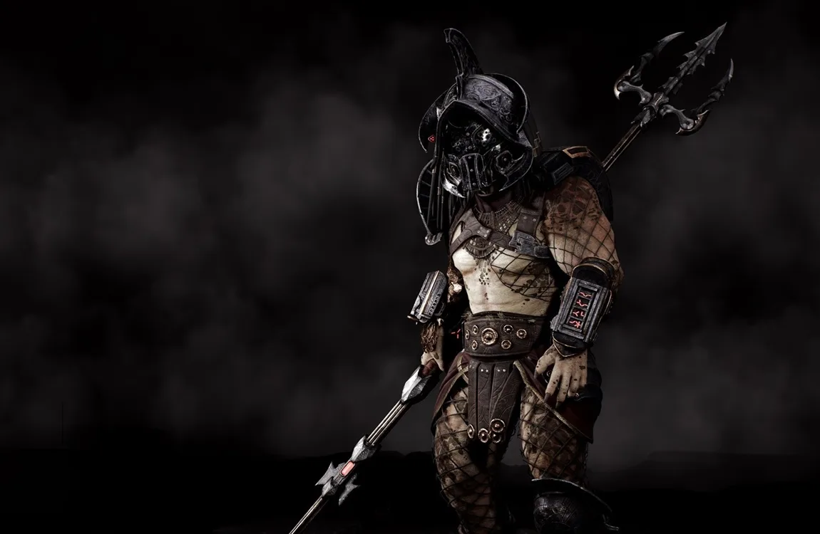 The Gladiator Predator with the Trident weapon