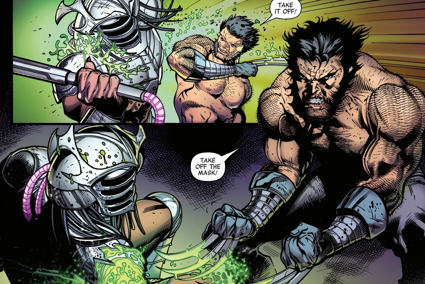 Wolverine killing Graveyard Predator