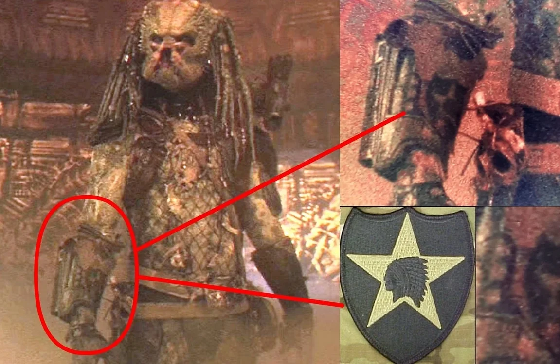 The Indianhead emblem on Greyback's arm indicates he hunted the 2nd Infantry Division