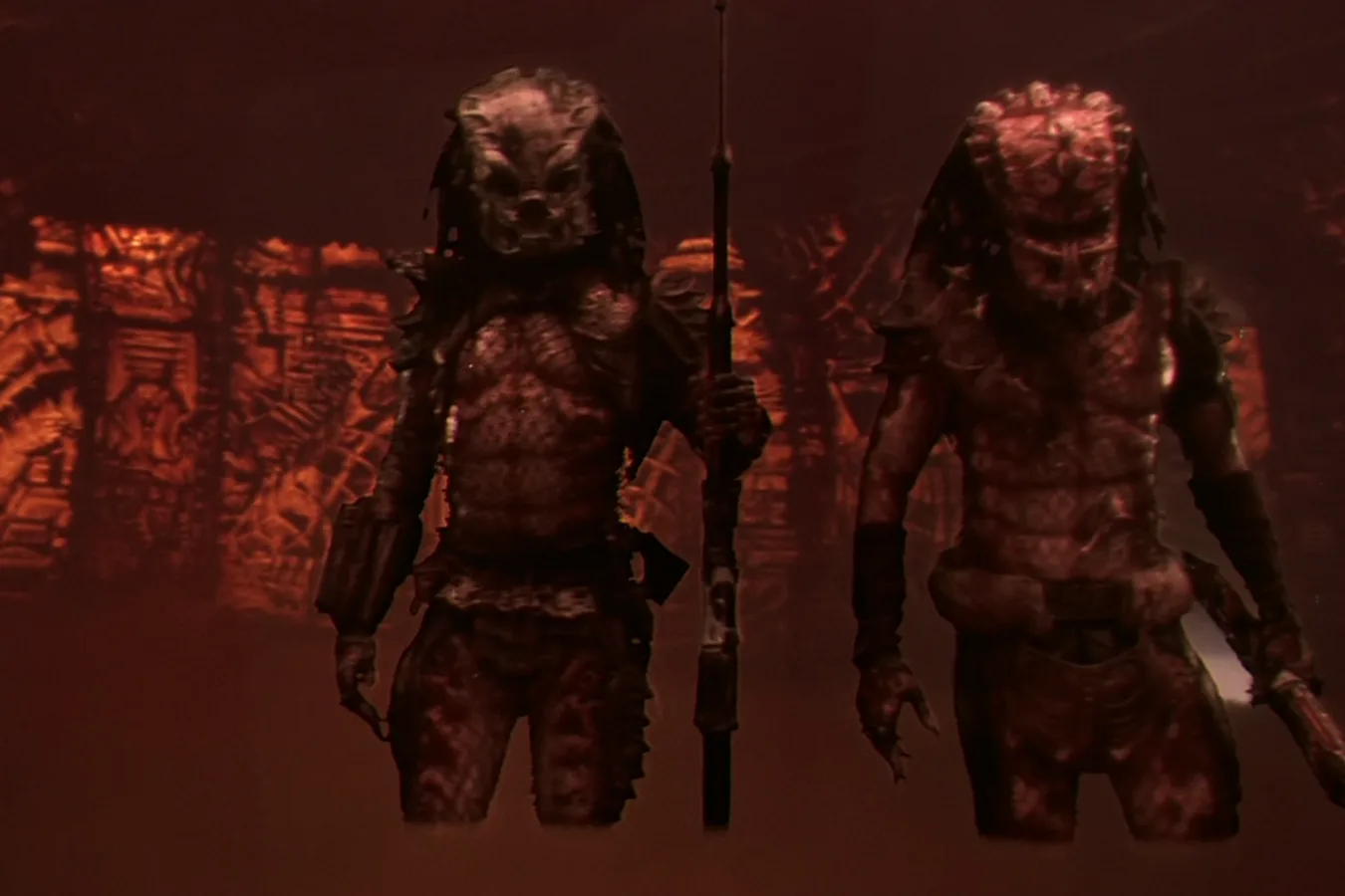 Guardian Predator appearing at the end of Predator 2 with the Lost Tribe
