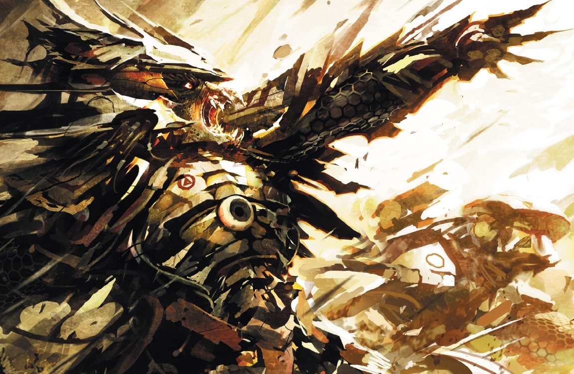 A Yautja military commander from Predator: Prey To The Heavens