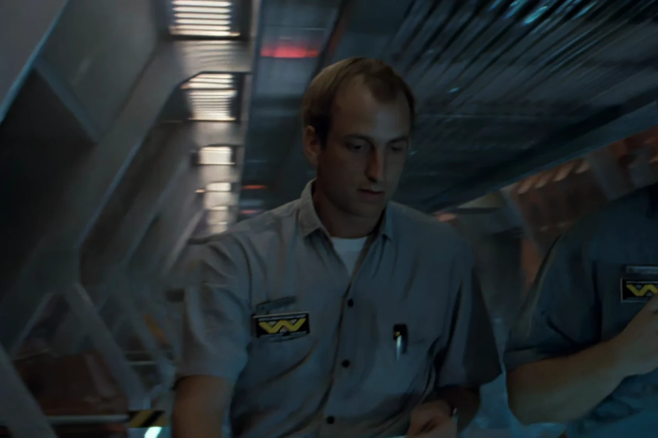 Brad Lydecker at Operations in Hadley's Hope from Aliens