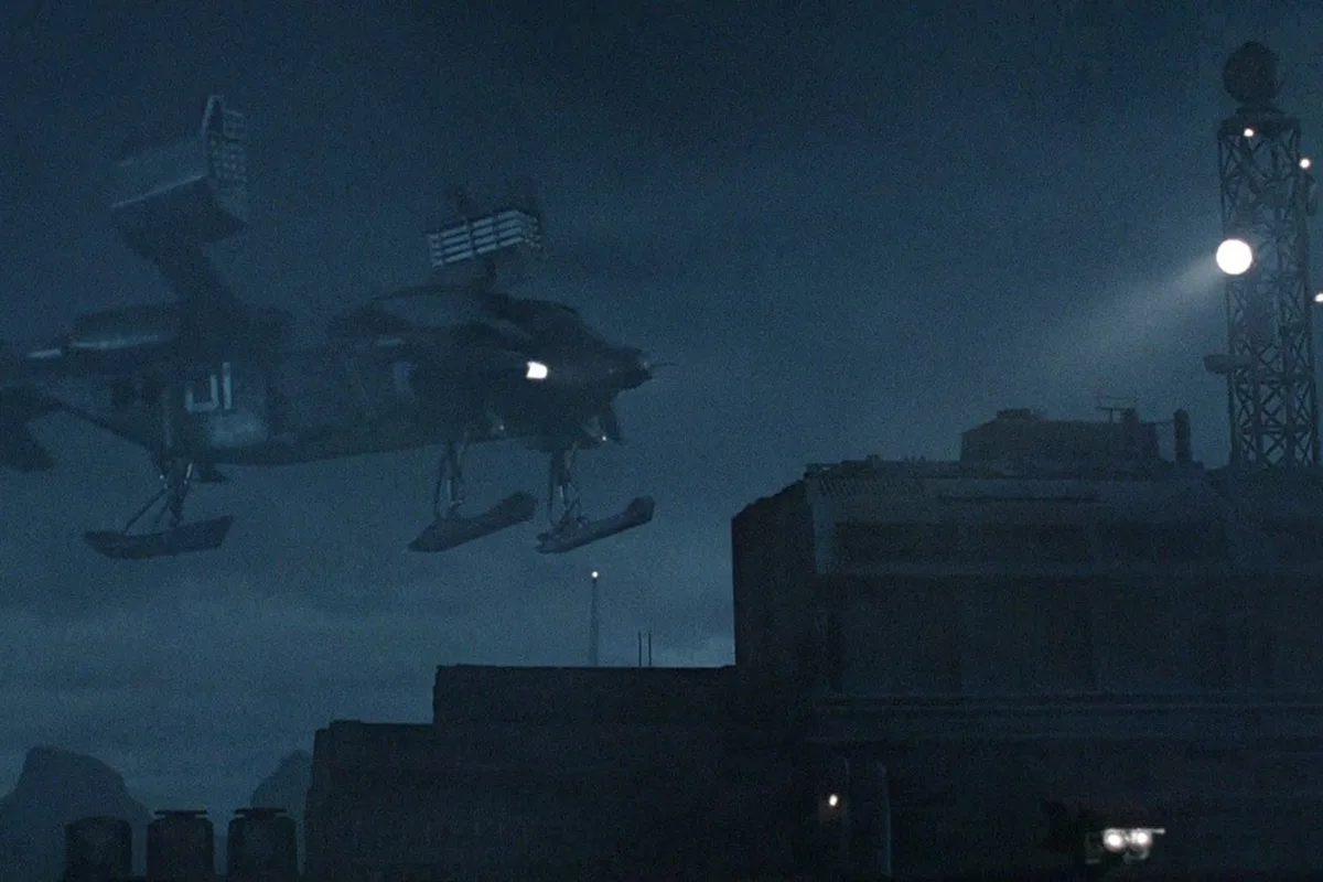 Landing grid and comlink tower area at Hadley's Hope