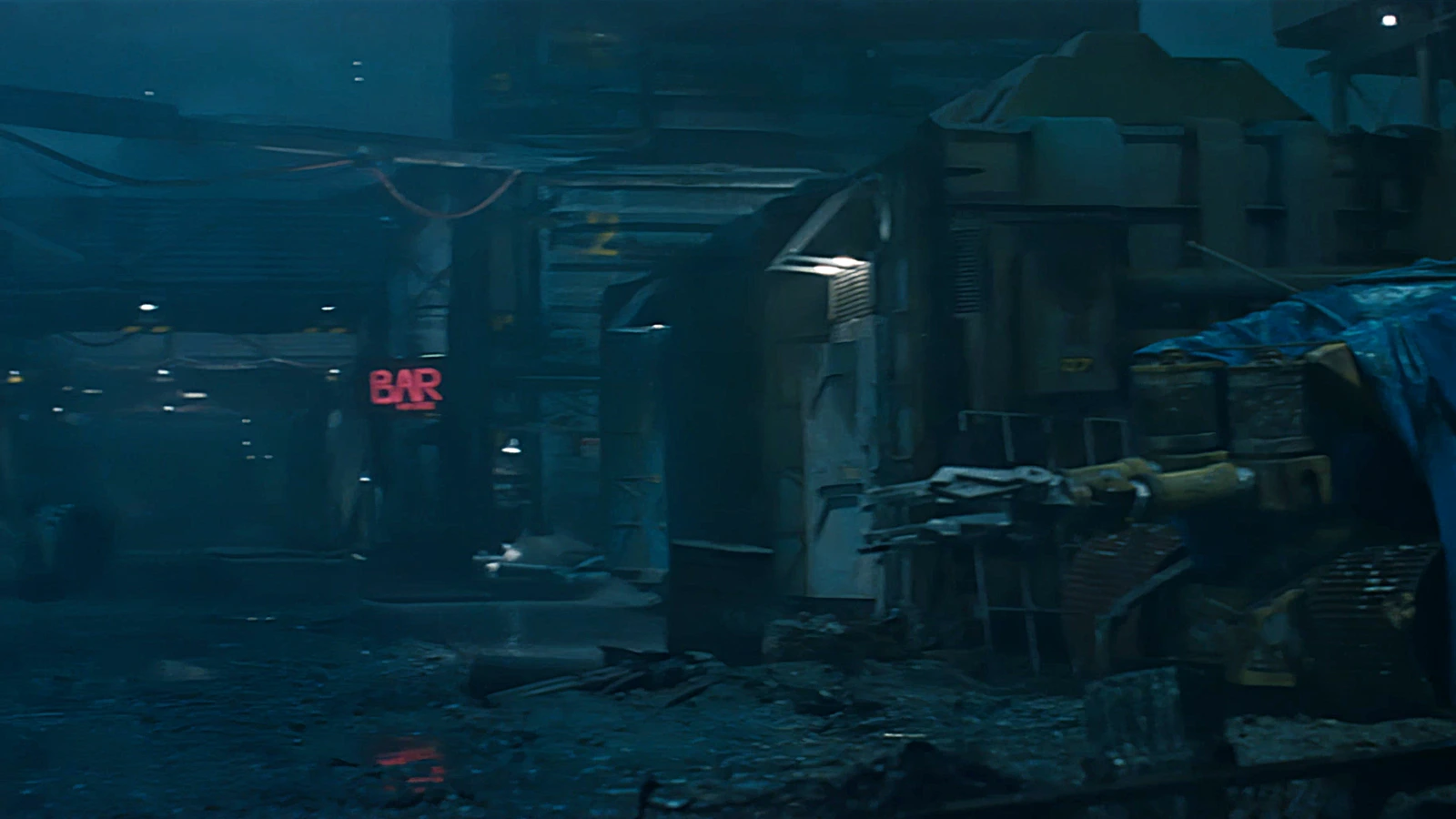 Hadley's Hope terraforming colony on LV-426 from Aliens