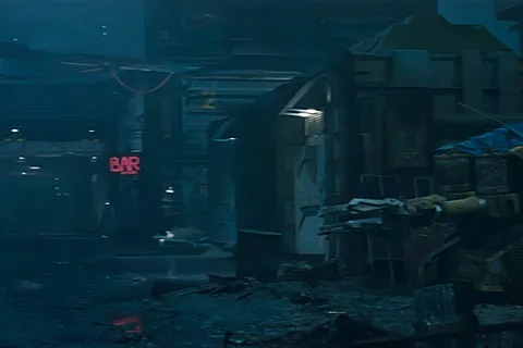 Hadley's Hope terraforming colony on LV-426 from Aliens