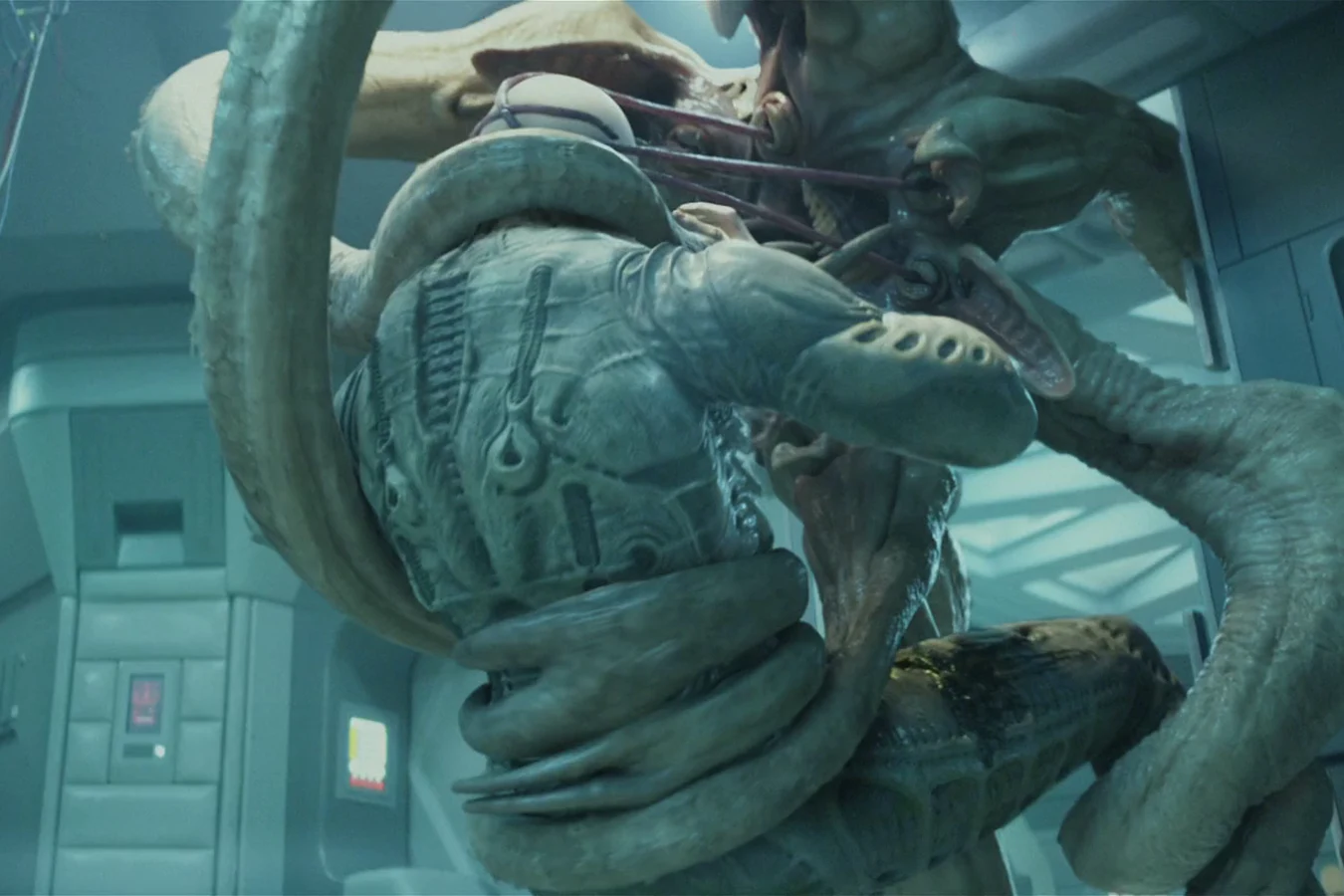 The Trilobite wrapping an Engineer in Prometheus