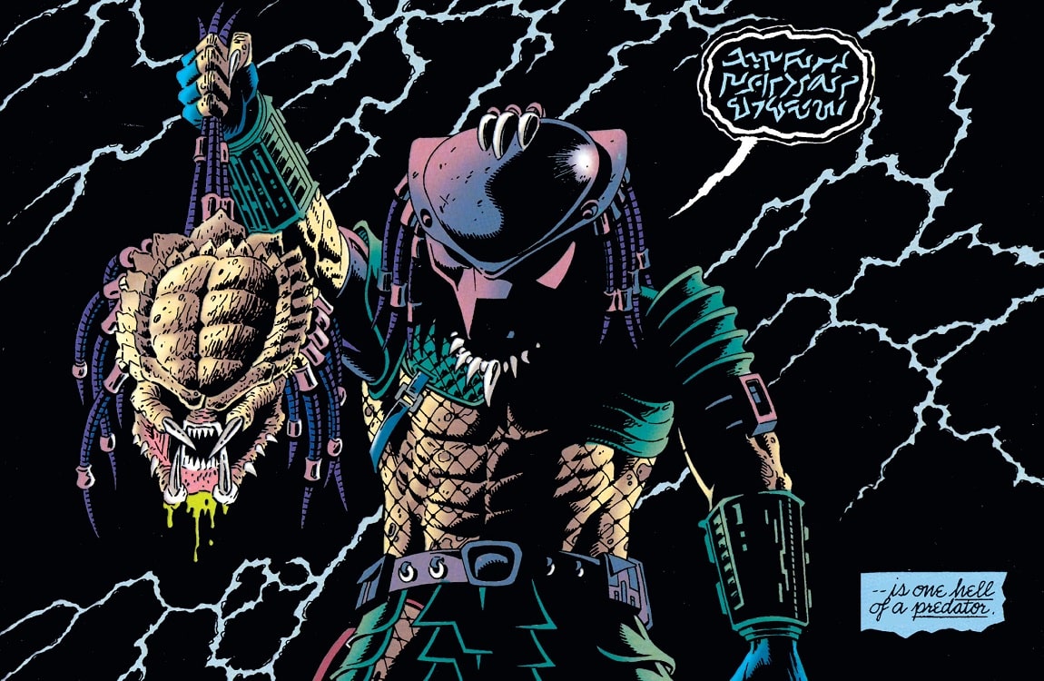 A Bad Blood Predator with the head of an Enforcer Predator