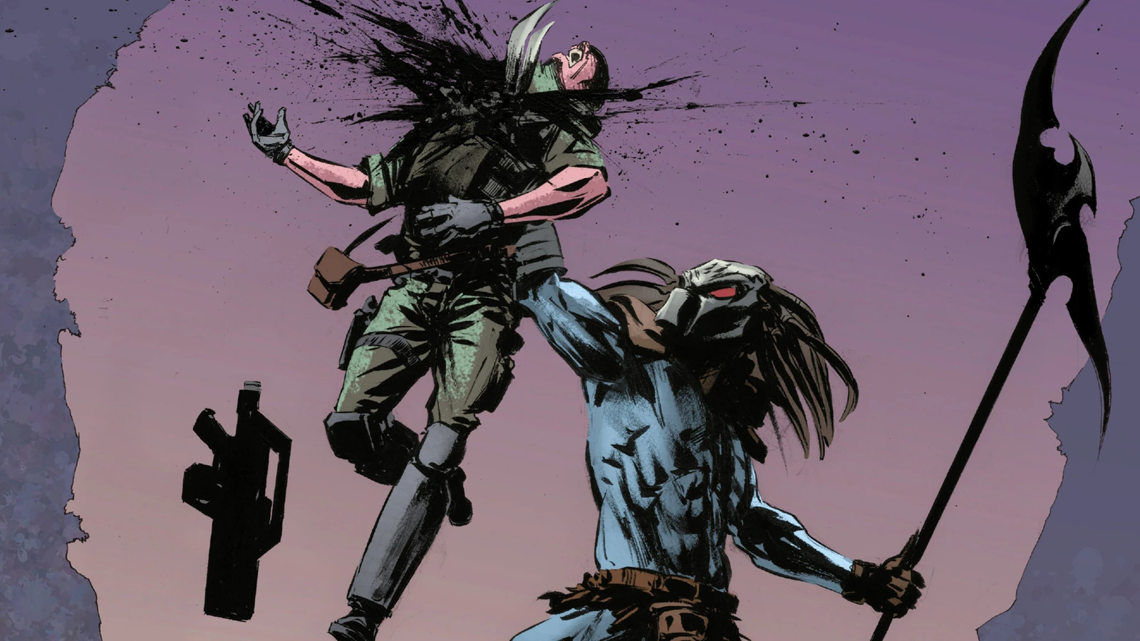 The Hive Wars Predator from the Life and Death comic series