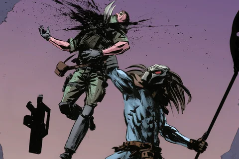 The Hive Wars Predator from the Life and Death comic series