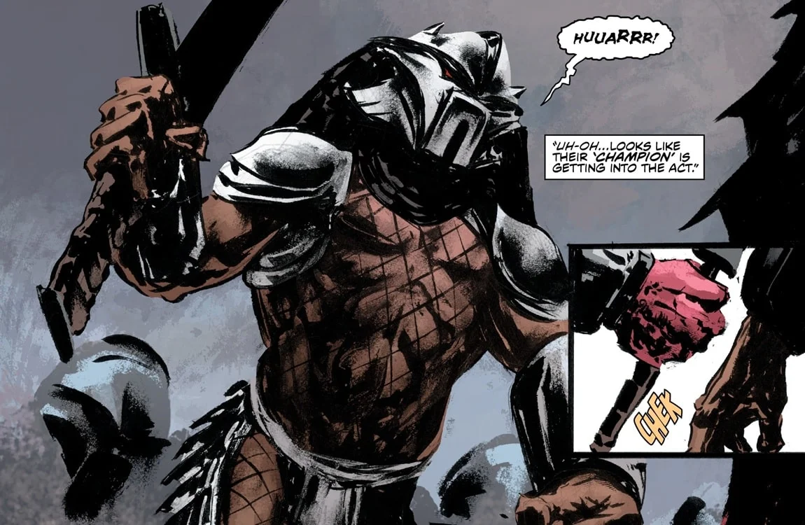 Hornhead from the Life and Death comic series