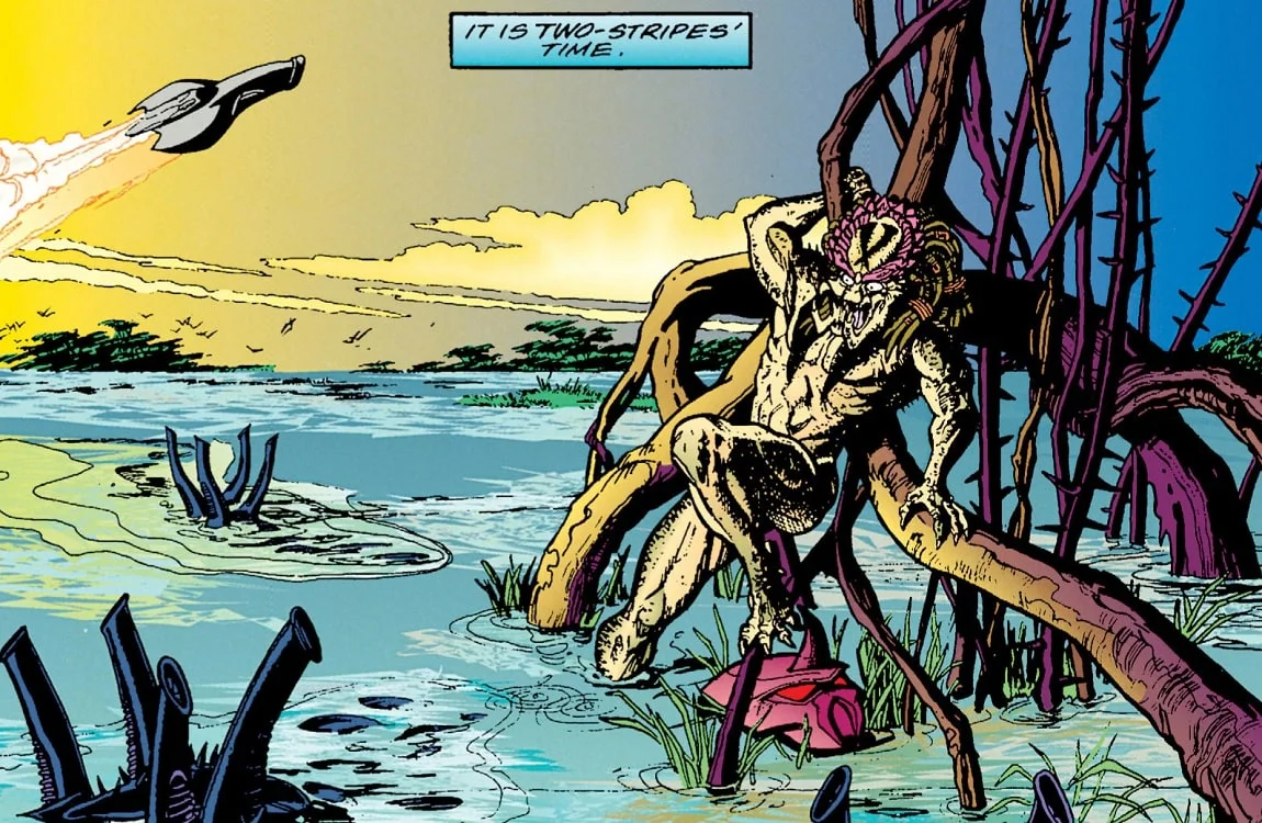 Two-Stripes from Aliens vs. Predator: Blood Time