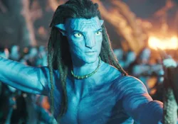 Jake Sully as a Na'vi warrior in Avatar