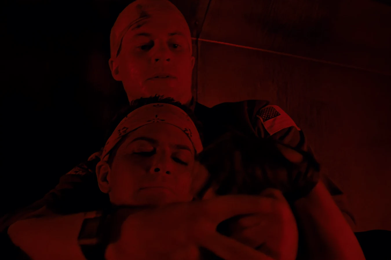 Vasquez and Gorman detonating a grenade in the Hadley's Hope vents in Aliens