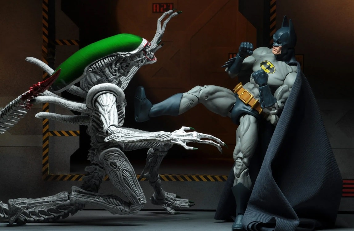 The Joker Alien vs. Batman pack by NECA