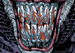 The Joker Xenomorph from Batman/Aliens II