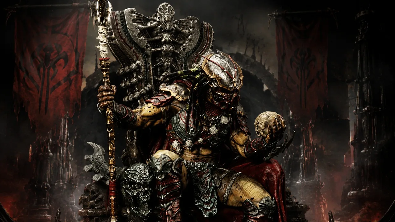 Kalakta the ancient Elder Predator from the Rage War Trilogy