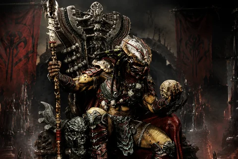 Kalakta the ancient Elder Predator from the Rage War Trilogy