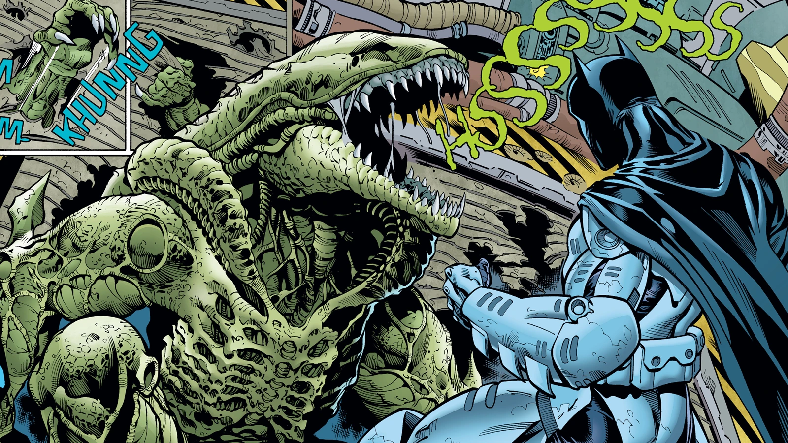 The Killer Croc Xenomorph from Batman/Aliens II