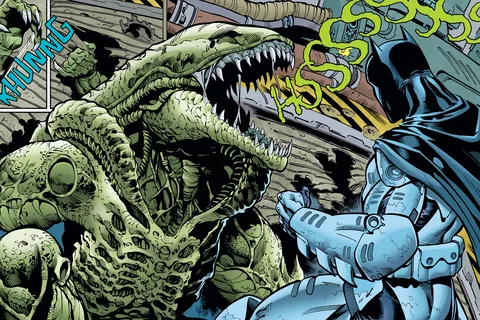 The Killer Croc Xenomorph from Batman/Aliens II
