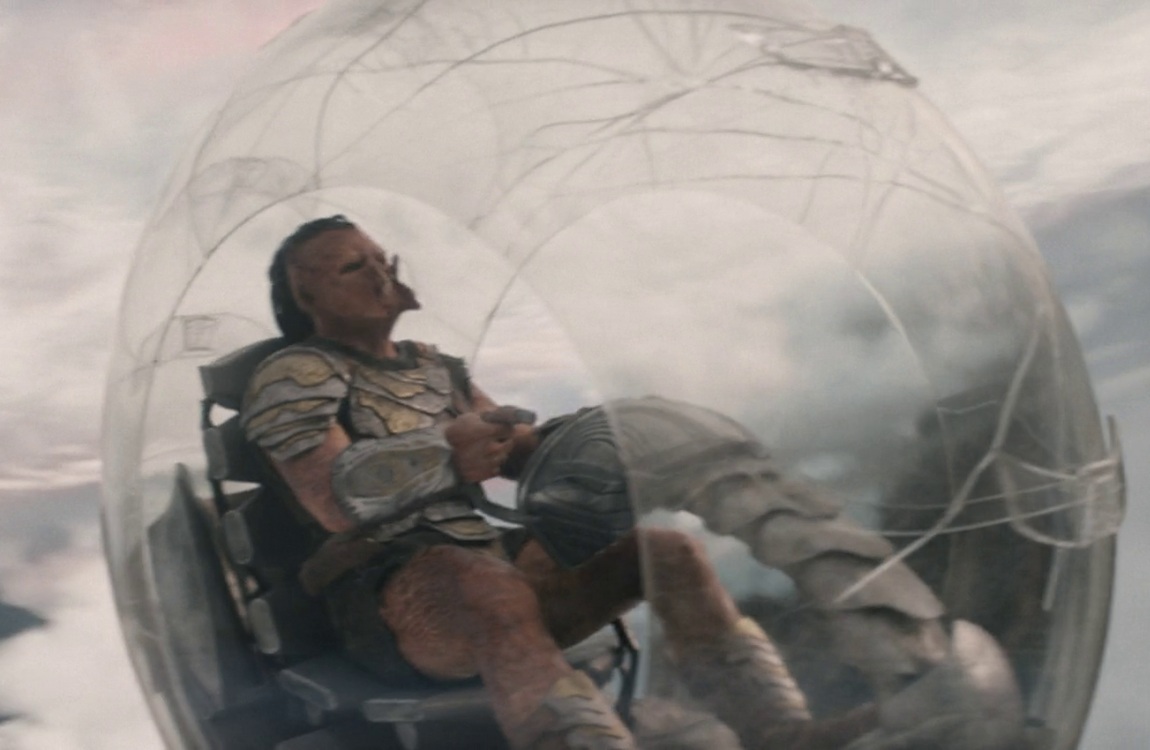 The escape pod used by Dek Predator