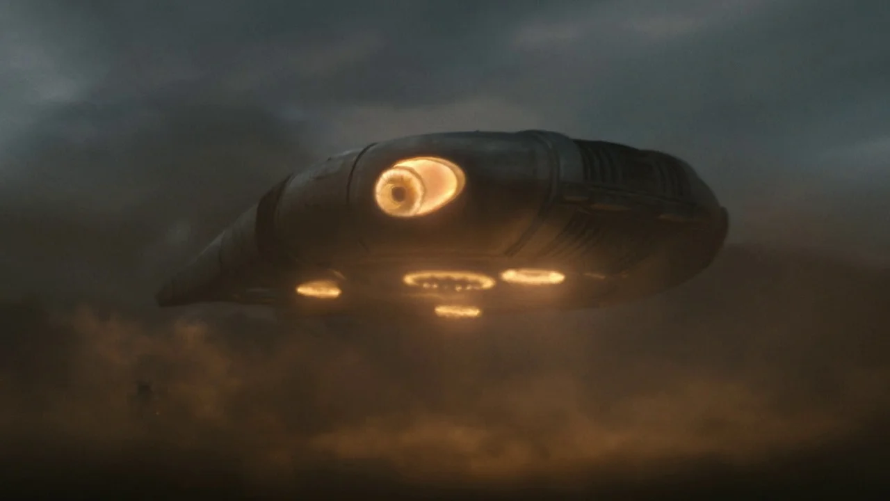 Dek leaving Yautja Prime on Kwei's Ship